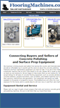 Mobile Screenshot of flooringmachines.com